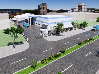 用于危险品储存和化学品提取服务的冷库。